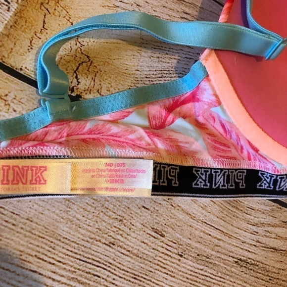 NWOT pink/blue bra ✨ - Picture 3 of 3
